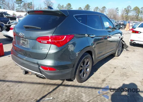 2013 Hyundai Santa Fe Sport из США, поврежденный, VIN 5XYZUDLB7DG062253